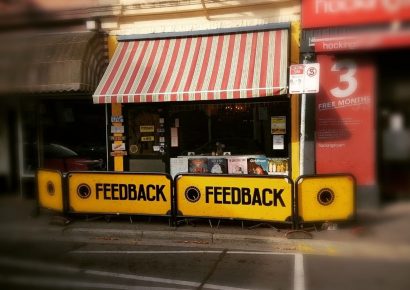 Melbourne record store cafes - Feedback Cafe