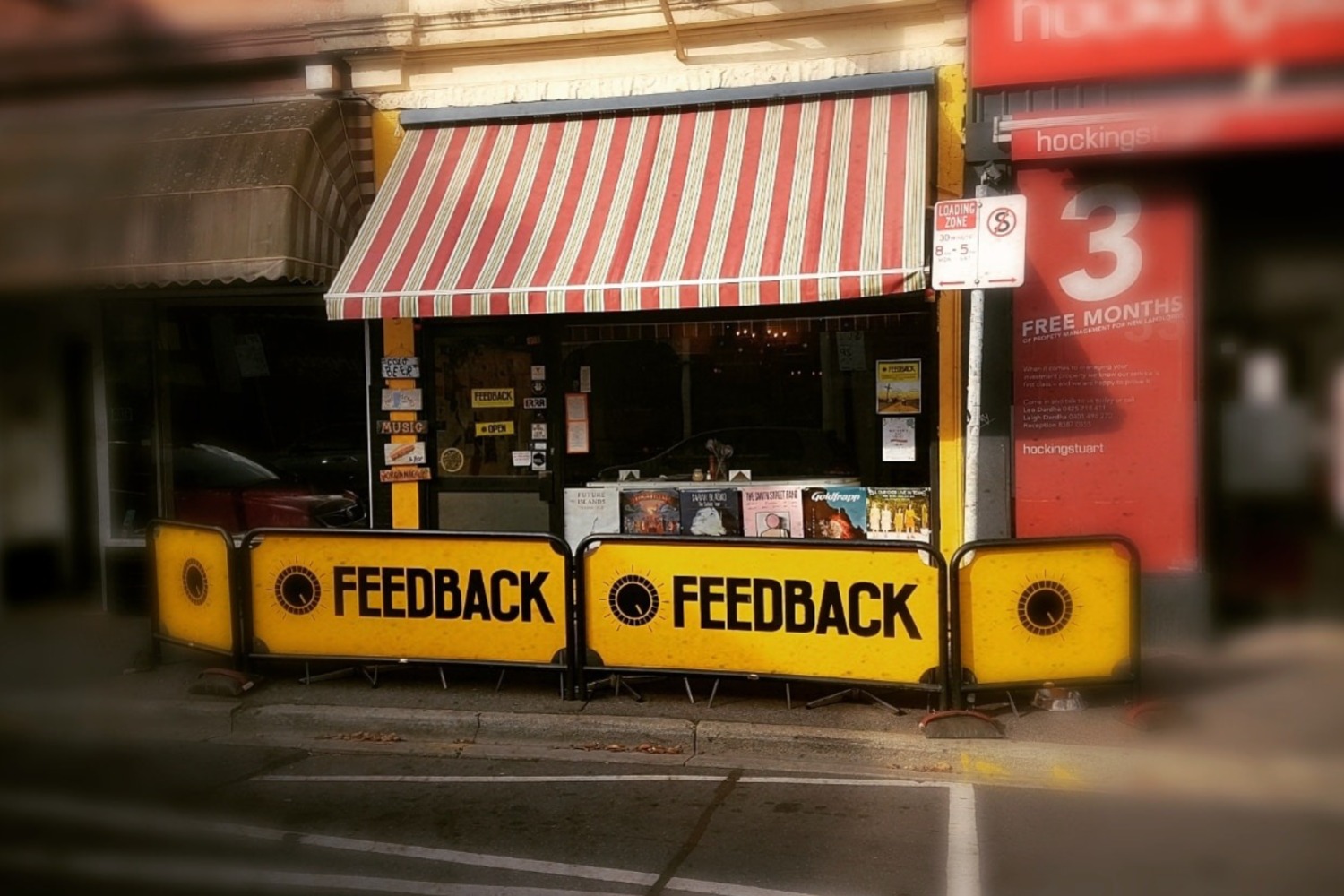 Melbourne record store cafes - Feedback Cafe