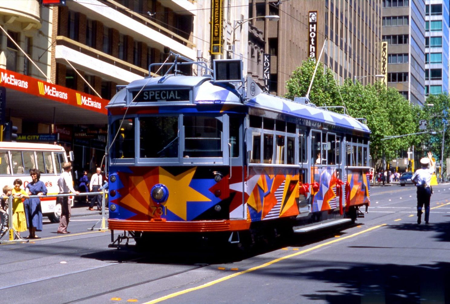 Melbourne art tram