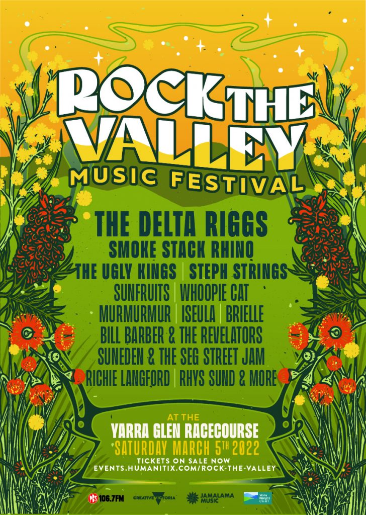 Rock The Valley music festival is bringing the love to the Yarra Valley