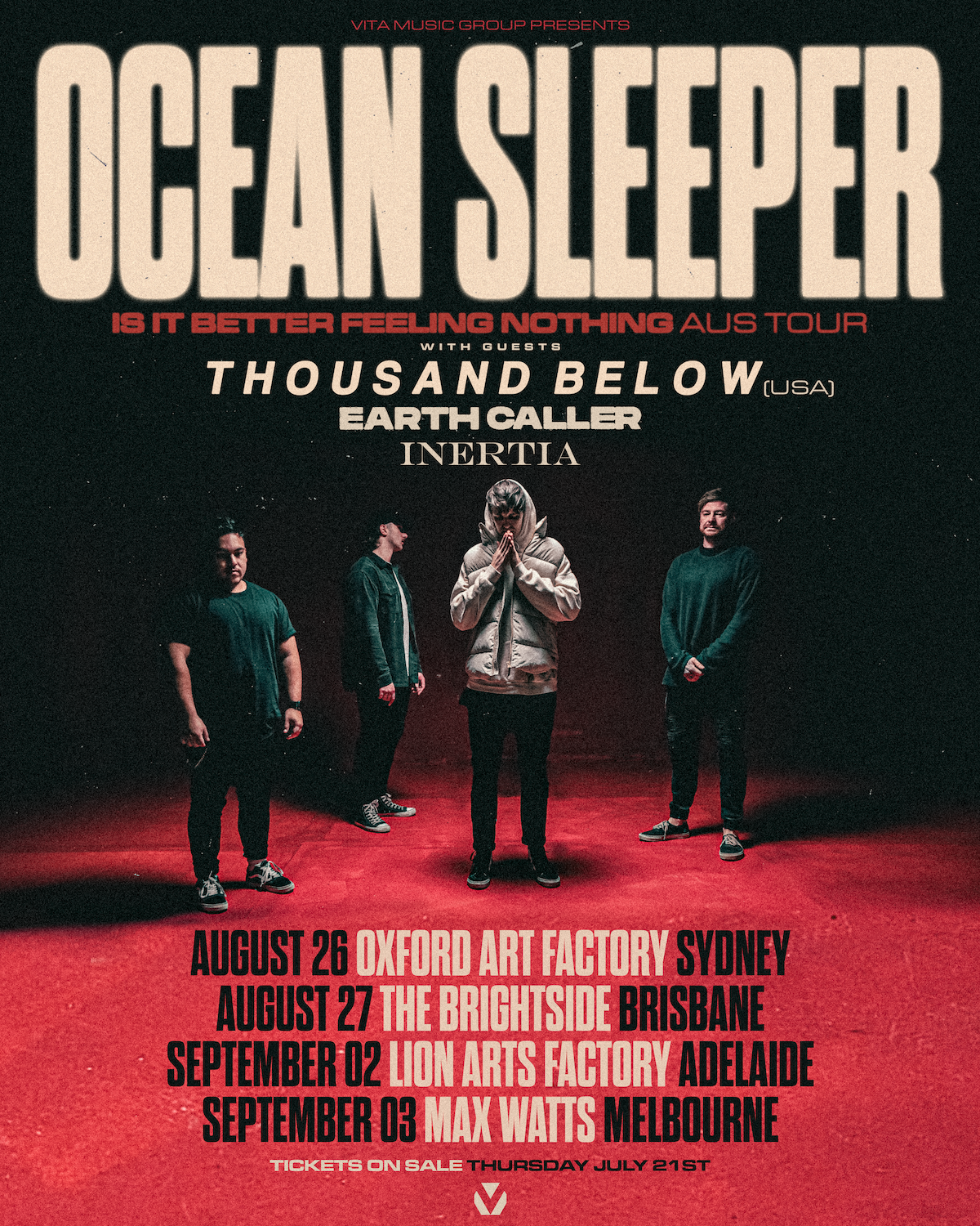 Ocean Sleeper tour