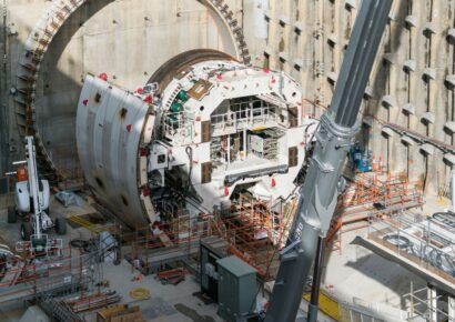 Suburban Rail Loop tunnel boring machines