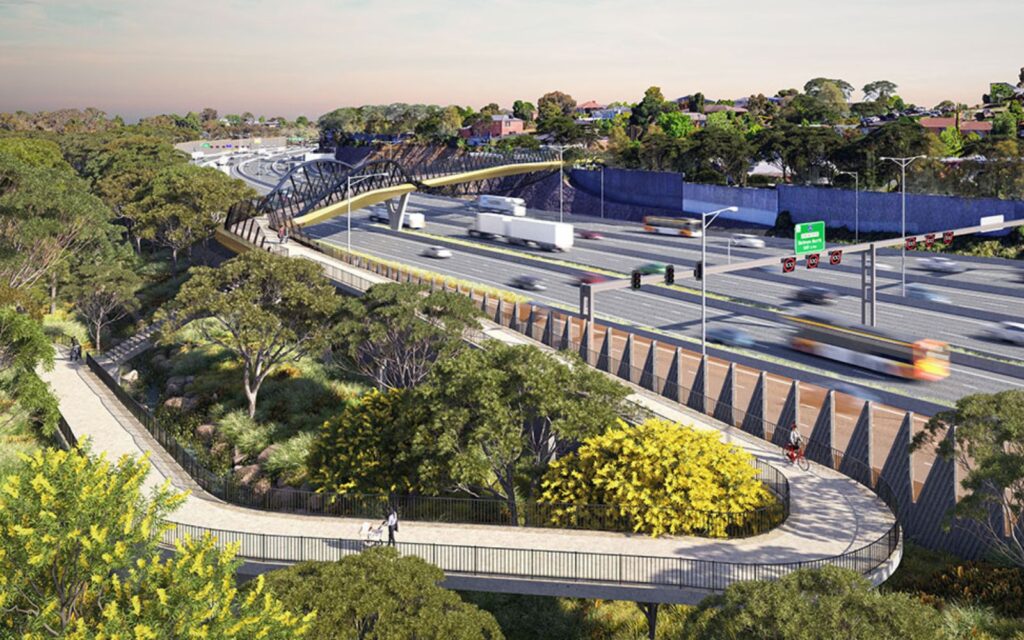 Melbourne North East Link busway designs
