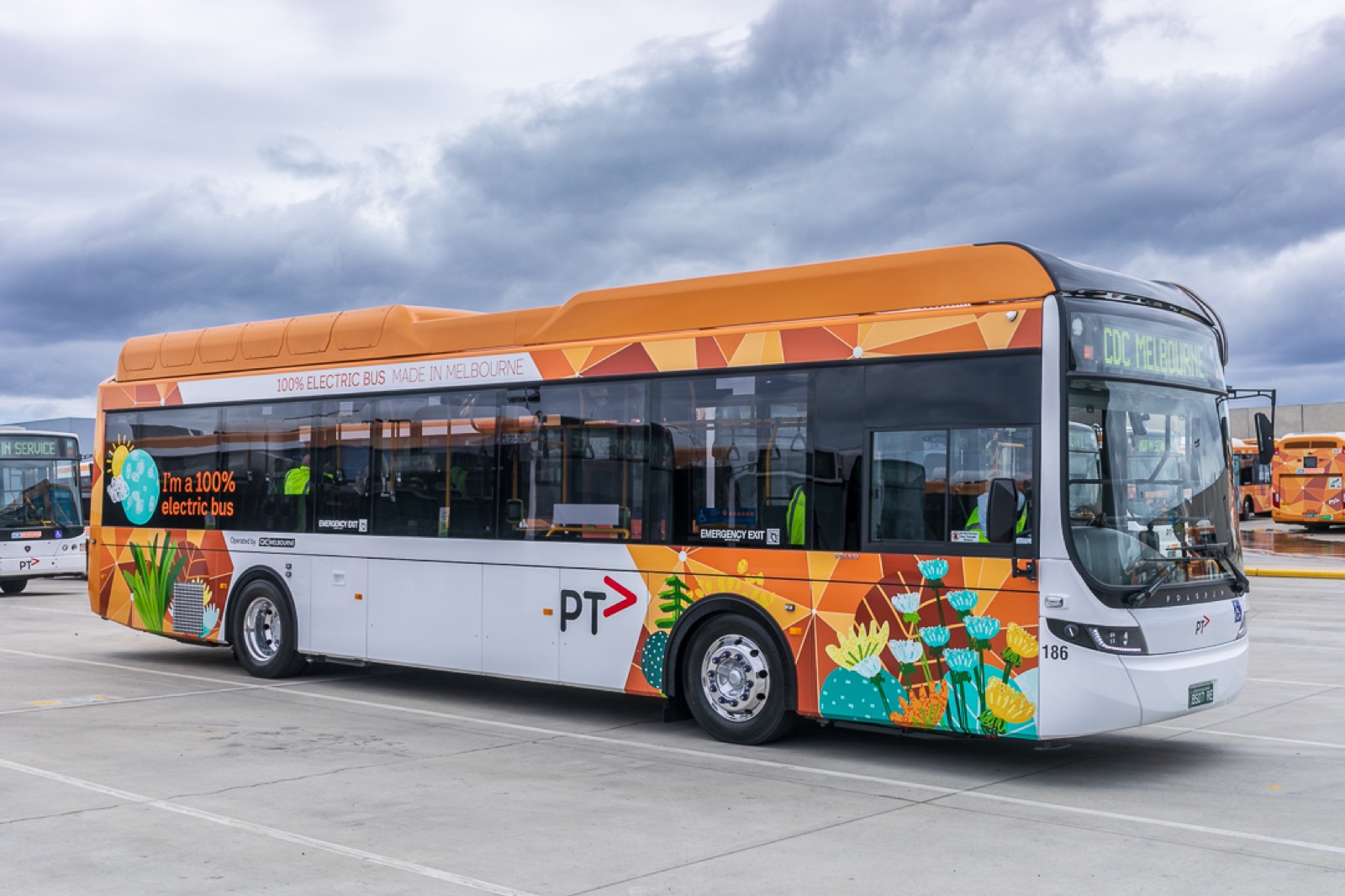 Melbourne electric buses