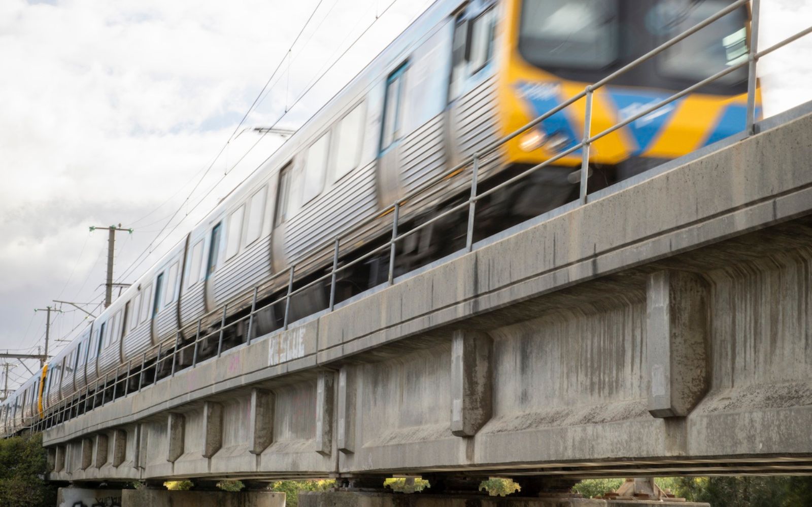 melbourne train vic big build