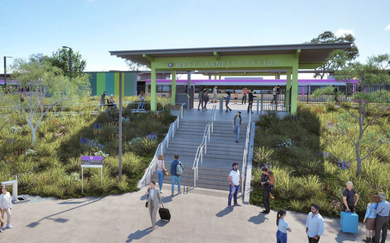 melbourne train station tarneit