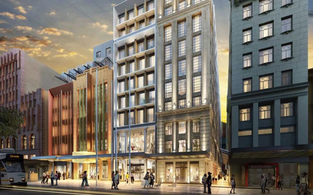 bourke st mall melbourne