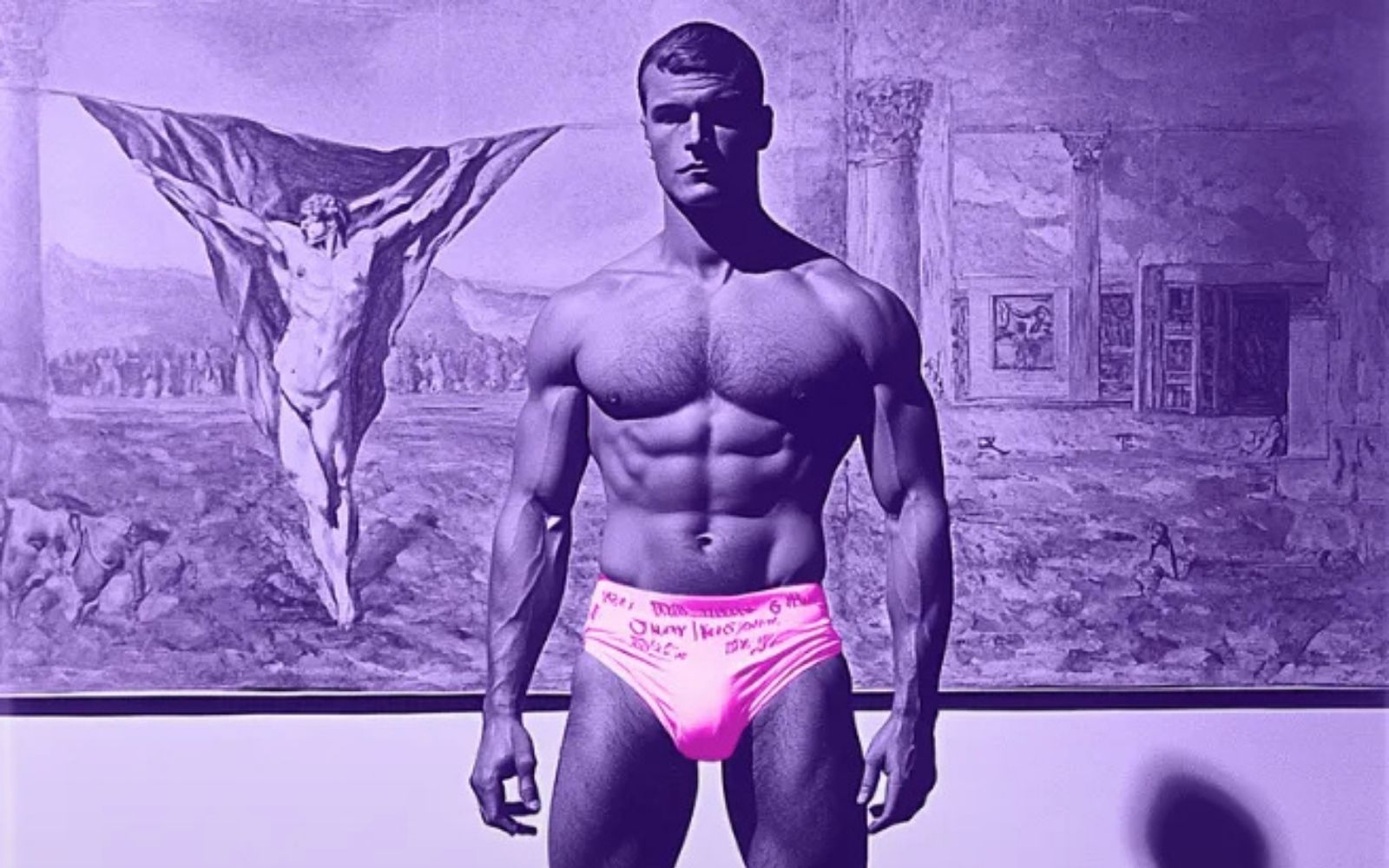 One of the exhibitions at the Melbourne museum