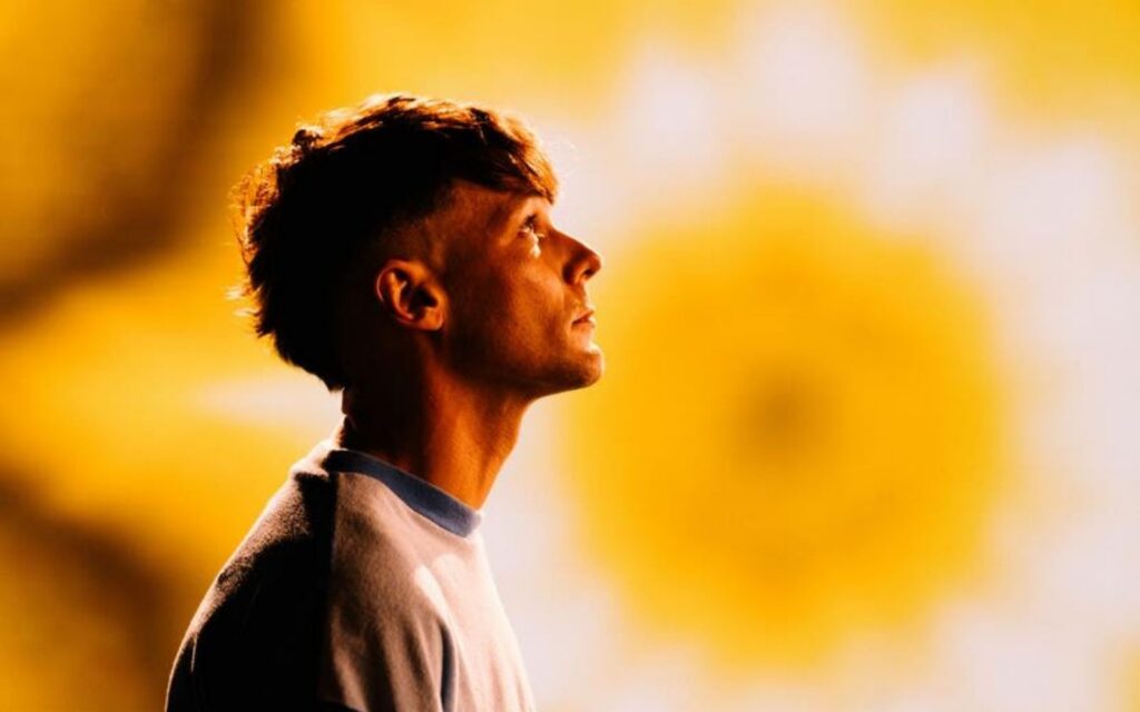 Louis Tomlinson before his Melbourne show.