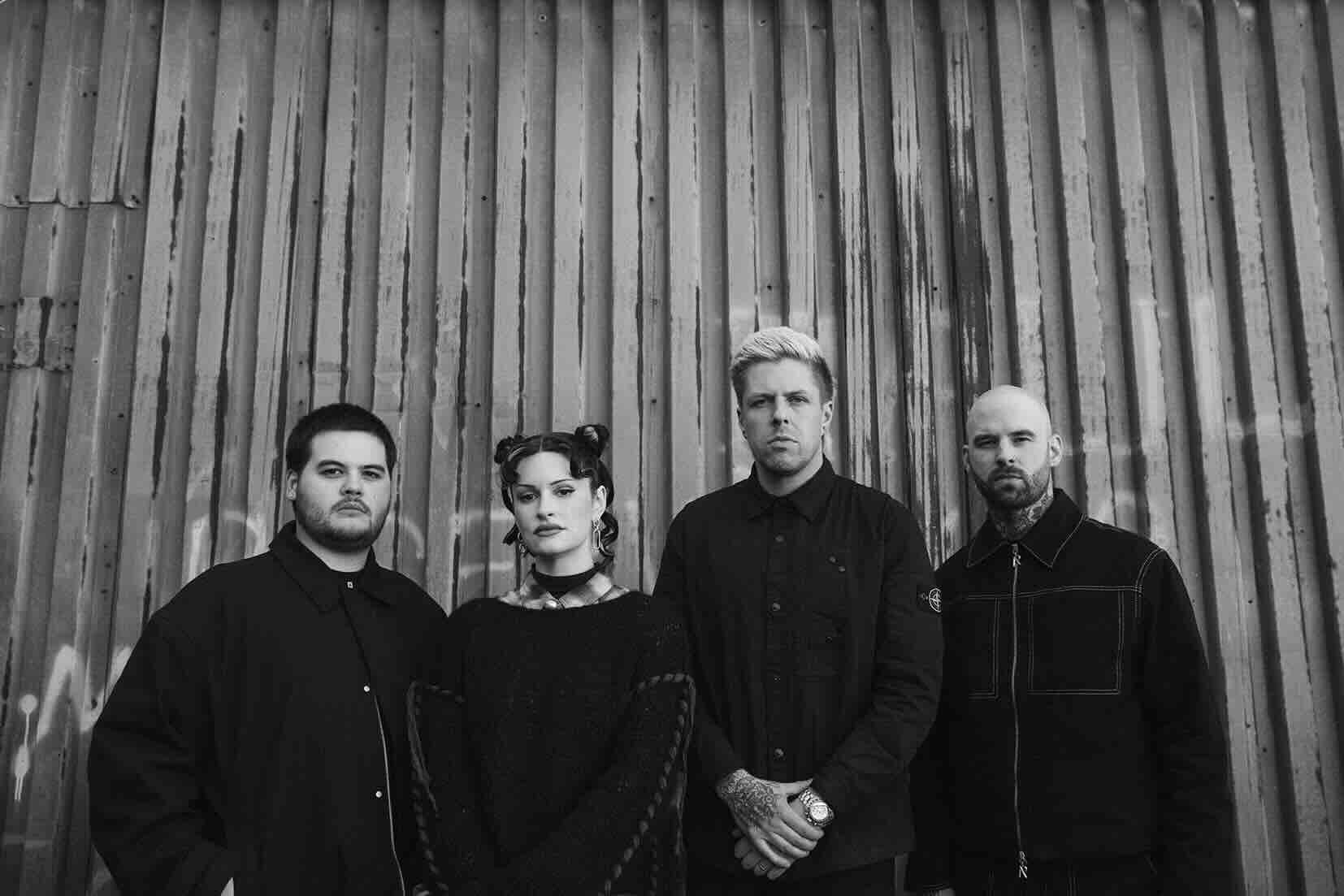 Spiritbox lead the Good Things lineup yet again, on a black background.
