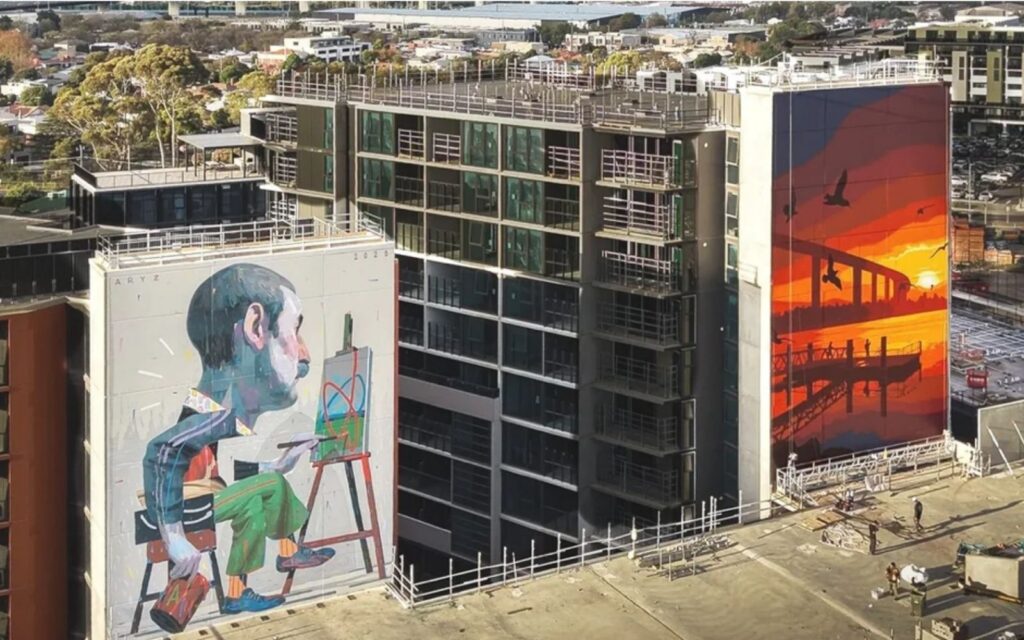 A huge new outdoor art gallery in Melbourne