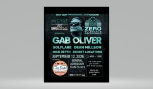 Gab Oliver + Secret Locations Event Presents A Dark Prog House Nite