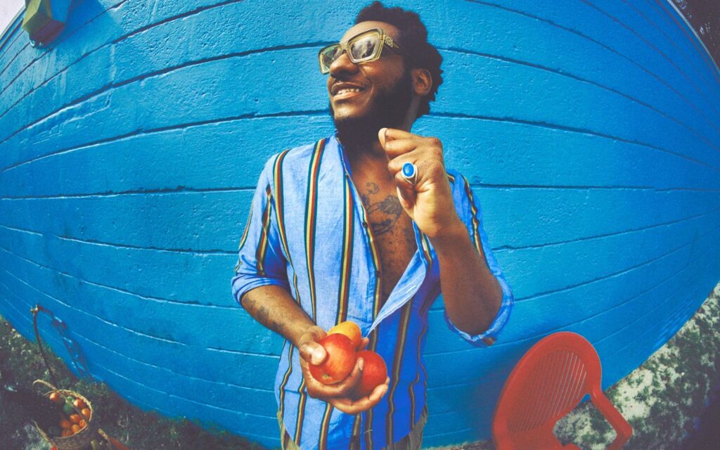 leon bridges live at the gardens
