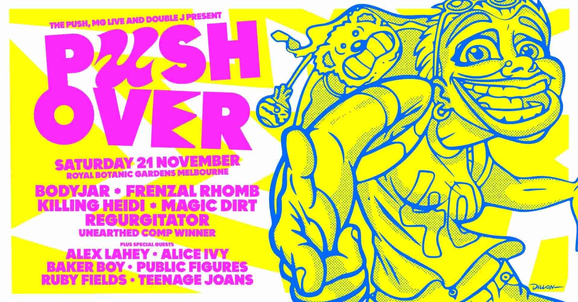 Live at the Gardens: Push Over – 40 years of The Push